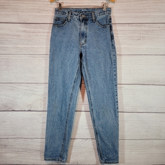 JOHN Galt 90's Style Straight Leg Jeans Blue Size Small - Picture 1 of 5